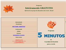 Tablet Screenshot of cincominutos.org